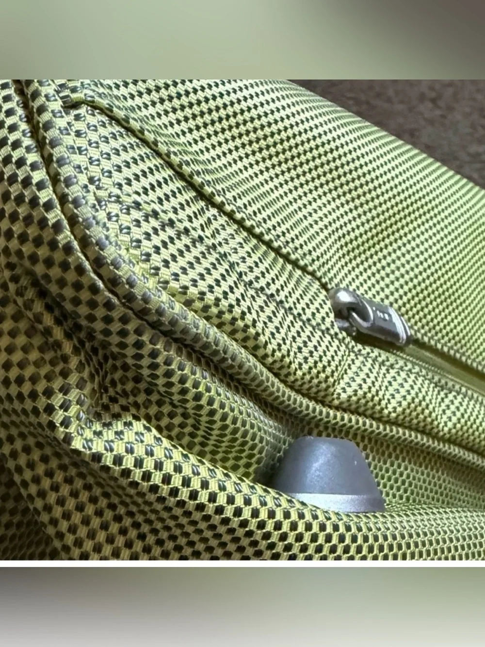 Tumi Green Ballistic Nylon Compact Tote 18” Carry On Weekender Bag 26189LM